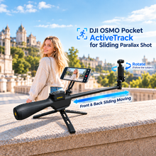 Load image into Gallery viewer, KONOVA Compact Motorized Slider DS3 for DJI Osmo Pocket 3, 4 &amp; 4P
