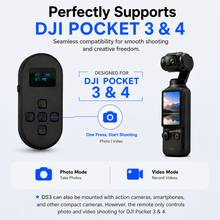 Load image into Gallery viewer, KONOVA DS3 Motorized Slider Monopod, Telescopic Selfie Stick for DJI Osmo Pocket 3 &amp; 4
