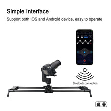 Load image into Gallery viewer, KONOVA G2 Wireless 3-Axis Motion Motorized Slider for Pan Tilt Tracking Timelapse Video shots
