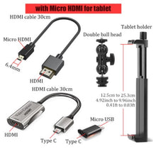 Load image into Gallery viewer, Android Phone Tablet as Camera Monitor Camcorder HDMI Adapter
