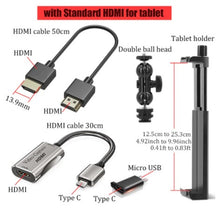 Load image into Gallery viewer, Android Phone Tablet as Camera Monitor Camcorder HDMI Adapter
