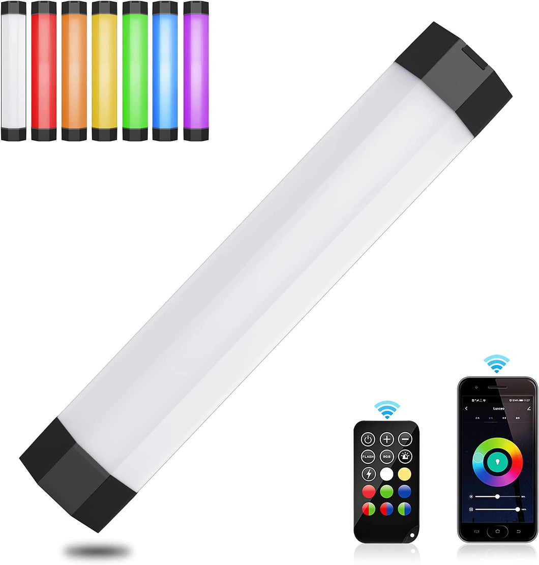 LUXCEO P200 LED Photography Handheld RGB Tube Stick Light