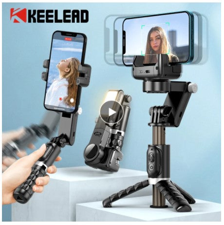 Q18 Desktop Following the shooting Mode Gimbal Stabilizer for iPhone Cell Phone Smartphone
