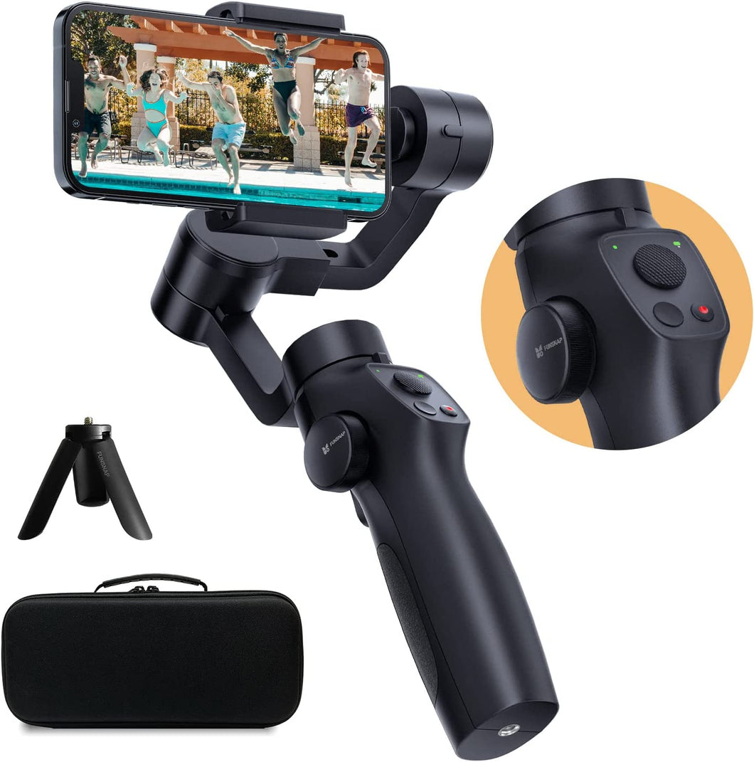 Funsnap Capture 2S Stabilizer Selfie Stick 3-Axis Handheld Gimbal