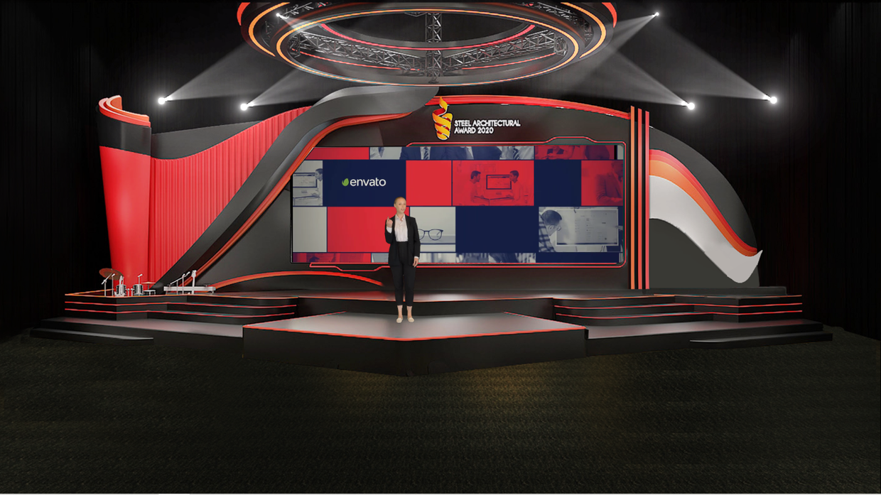 Stage Virtual Set 152 – konovaphoto