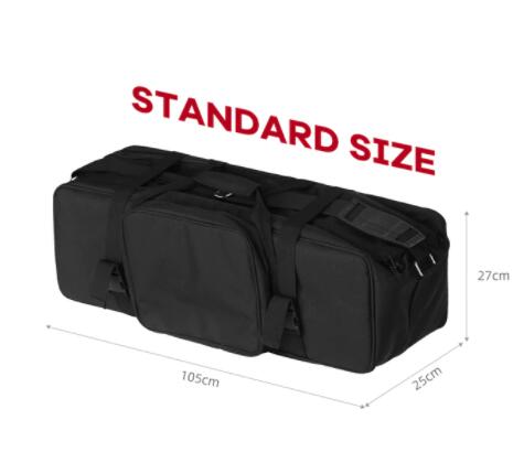 Padded Case for Photography Equipment Shooting Kit Zipper Bag for Tripod Light Stand Monolight Umbrella Photo Studio Accessories