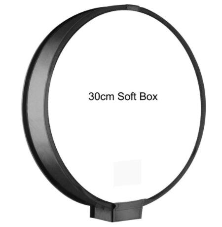 Foldable On-top 40cm Round Soft Box Flash Diffuser