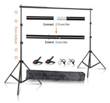 Load image into Gallery viewer, Photography Background Backdrop Stand Frame system Kit
