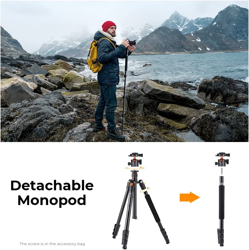 K&F Concept 64 inch Camera Tripod – konovaphoto