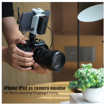 Load image into Gallery viewer, IPhone iPad As Camera Monitor HDMI IOS Stream Record Video Capture Card Camcorder
