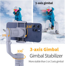 Load image into Gallery viewer, AXNEN HQ3 3-Axis Foldable Smartphone Handheld Gimbal
