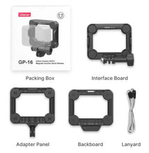 Load image into Gallery viewer, Ulanzi GP-16 Magnetic Action Camera Quick Release Bracket Gopro Accessories
