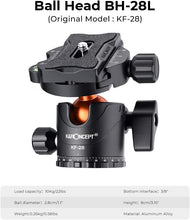 Load image into Gallery viewer, K&amp;F Concept 63 Inch Camera Tripod
