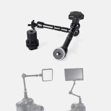 Load image into Gallery viewer, 8.3&quot; Articulating Magic Arm Hotshoe LED Monitor holder
