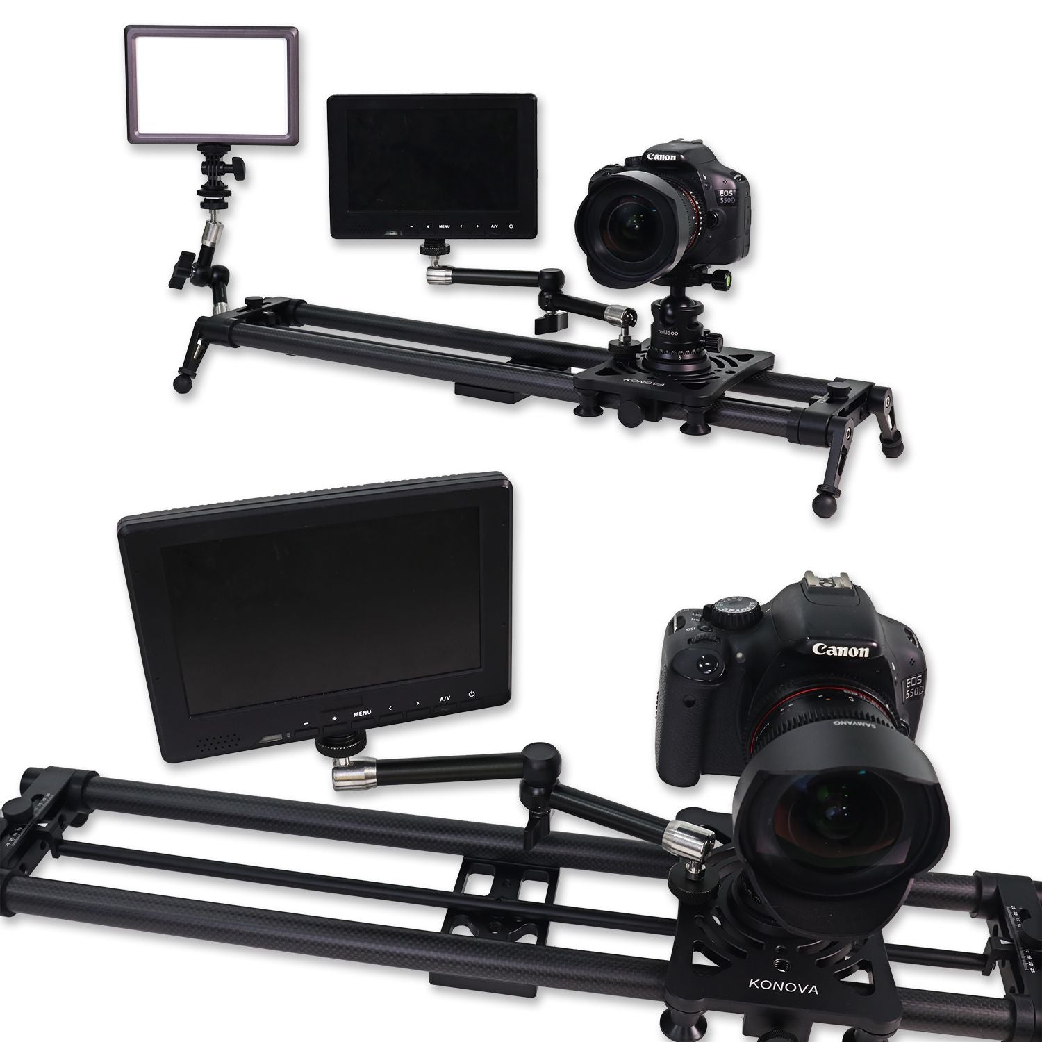 Konova P1-120 Carbon Camera Slider – konovaphoto